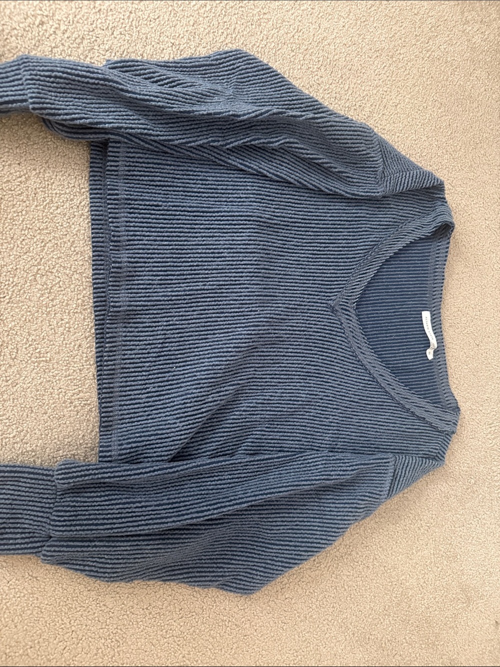 Altar’d State Blue V-Neck Sweater